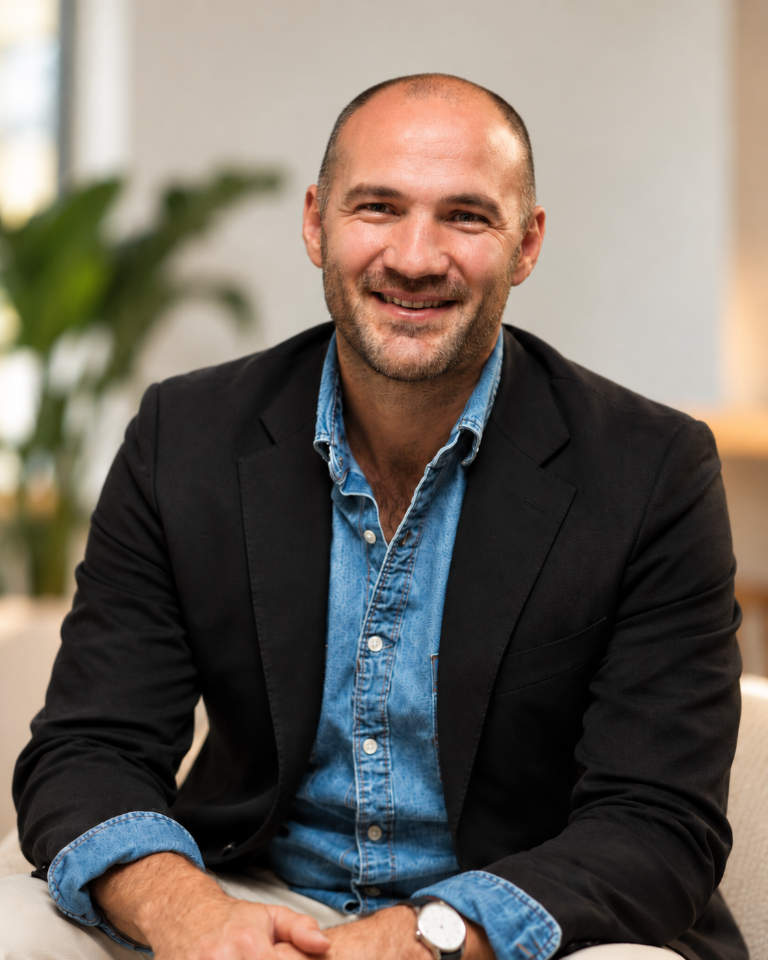 Portrait of Horia Berca at b.fwd