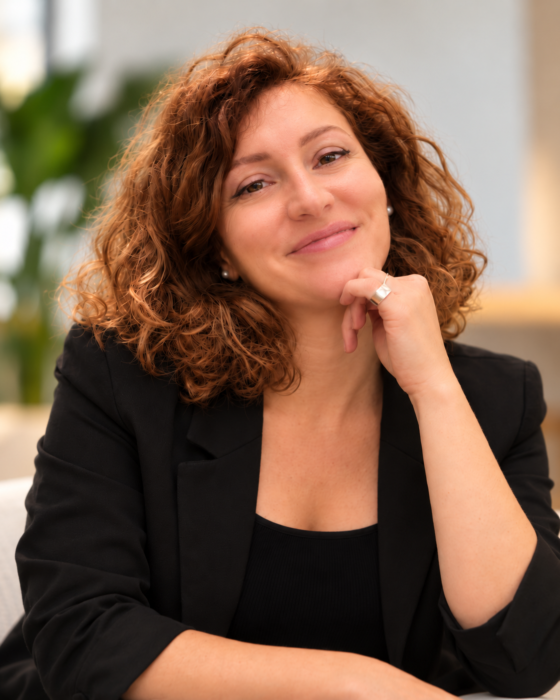 Portrait of Anca Berca at b.fwd